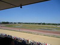 Pornichet La Baule racecourse with racerail fitted